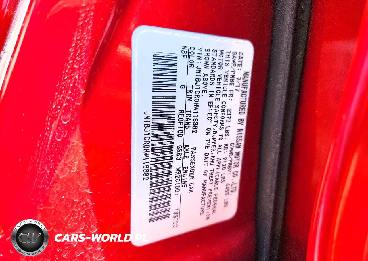 2017 Nissan Rogue Sport Sv VIN:JN1BJ1CR0HW116882 - 14