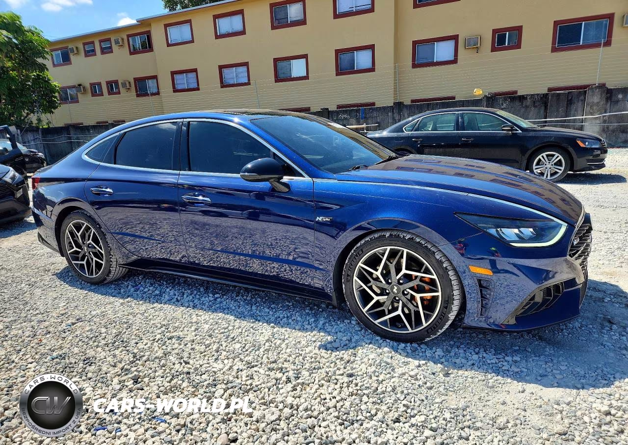 2021 Hyundai Sonata N Line VIN:5NPEK4JC5MH127674 - 4