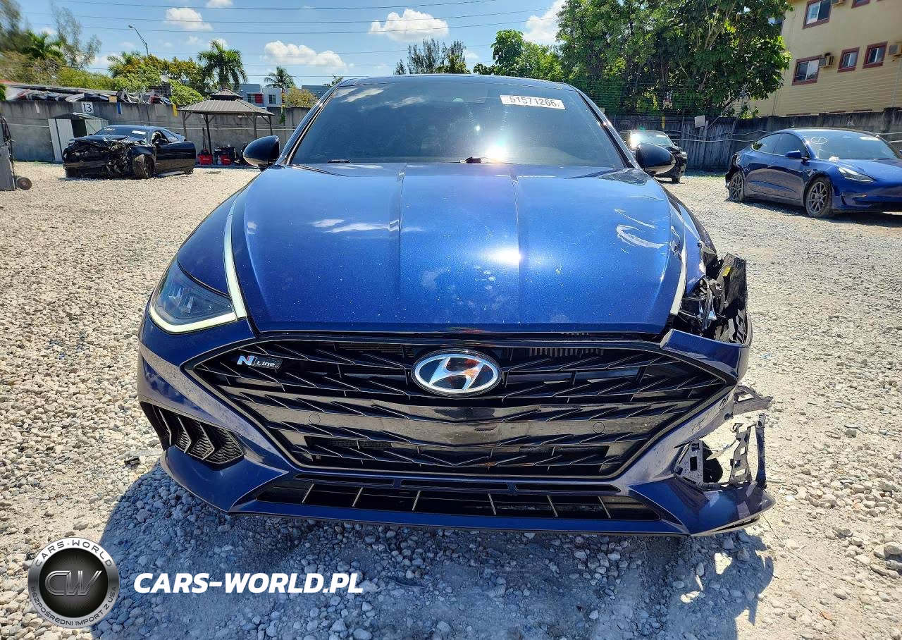 2021 Hyundai Sonata N Line VIN:5NPEK4JC5MH127674 - 5
