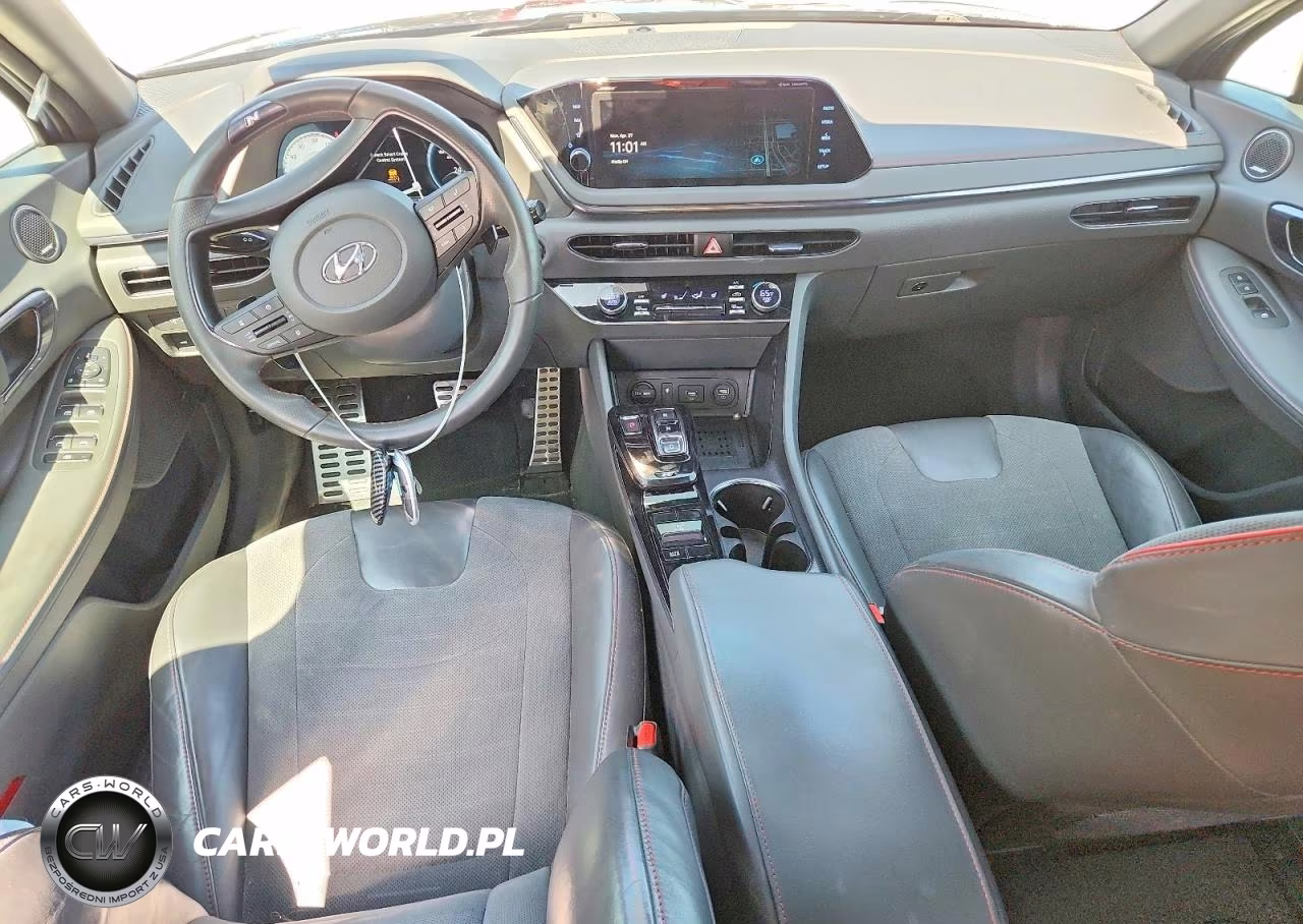 2021 Hyundai Sonata N Line VIN:5NPEK4JC5MH127674 - 8