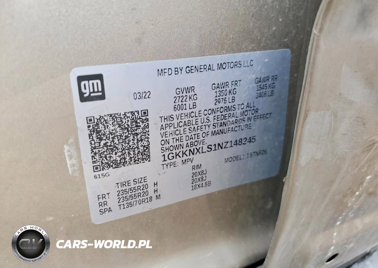 2022 GMC Acadia Denali VIN:1GKKNXLS1NZ148245 - 13