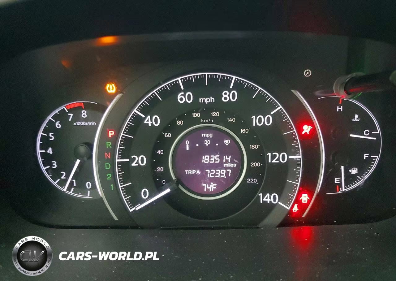 2013 Honda Cr-V Lx VIN:3CZRM3H39DG711641 - 9