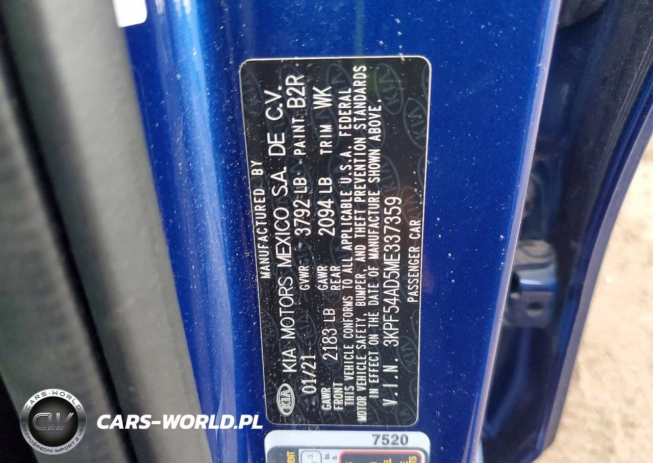 2021 Kia Forte Ex VIN:3KPF54AD5ME337359 - 12