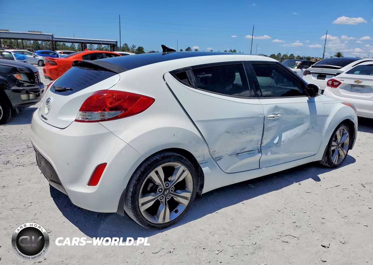 2012 Hyundai Veloster Base VIN:KMHTC6AD0CU053766 - 3
