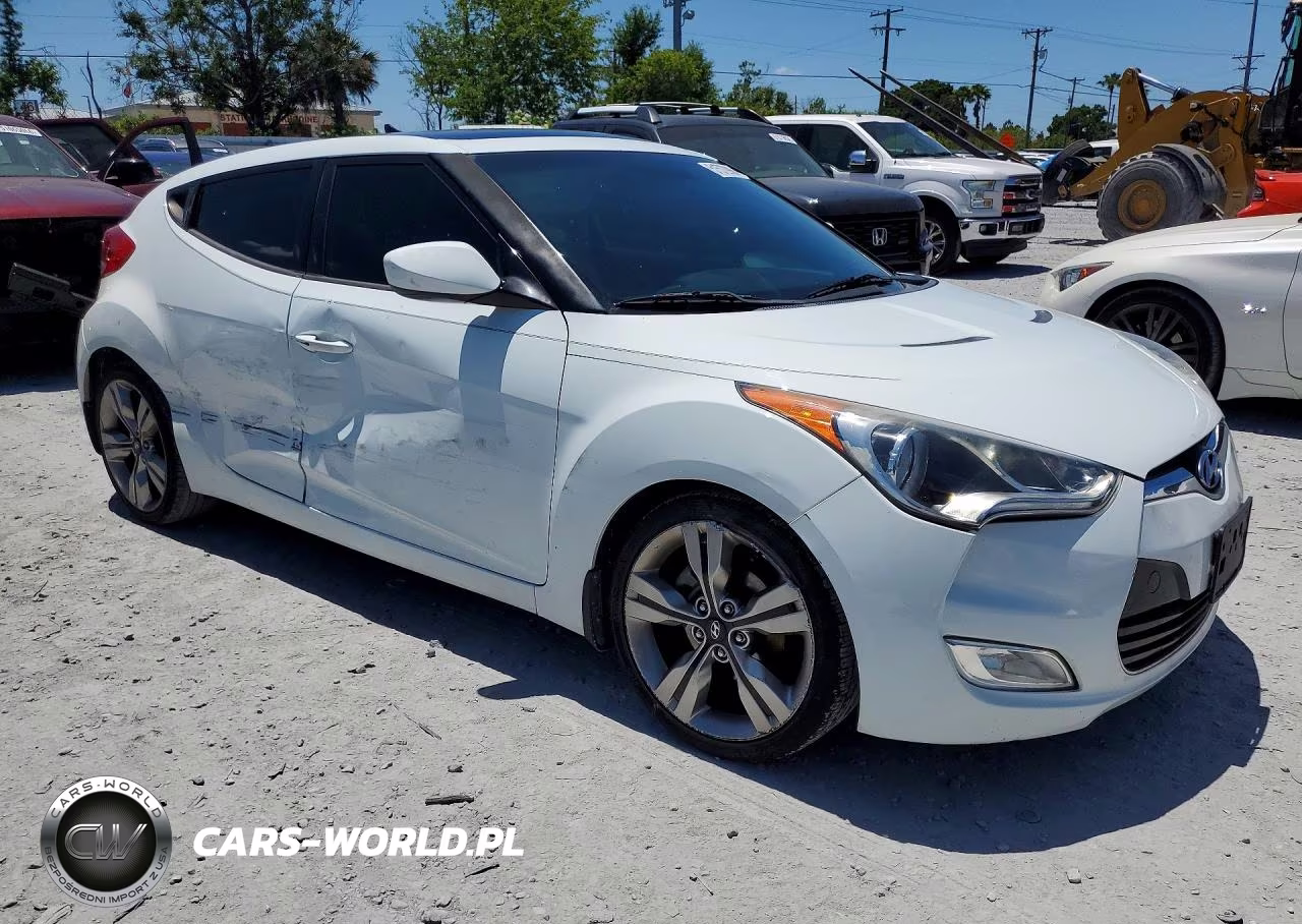 2012 Hyundai Veloster Base VIN:KMHTC6AD0CU053766 - 4
