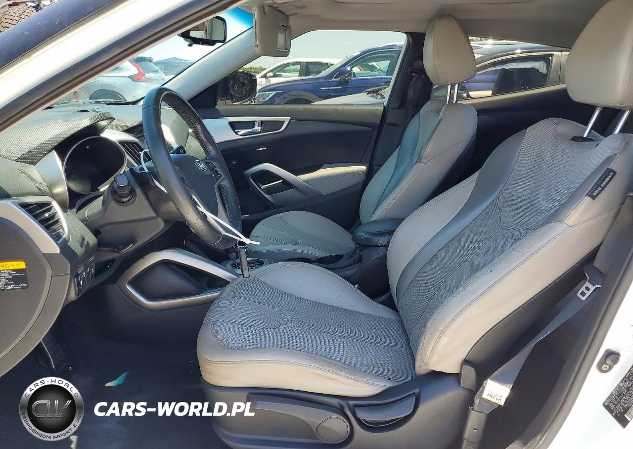 2012 Hyundai Veloster Base VIN:KMHTC6AD0CU053766 - 7