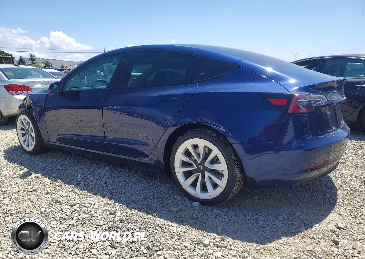 2022 Tesla Model 3 VIN:5YJ3E1EB2NF298705 - 2