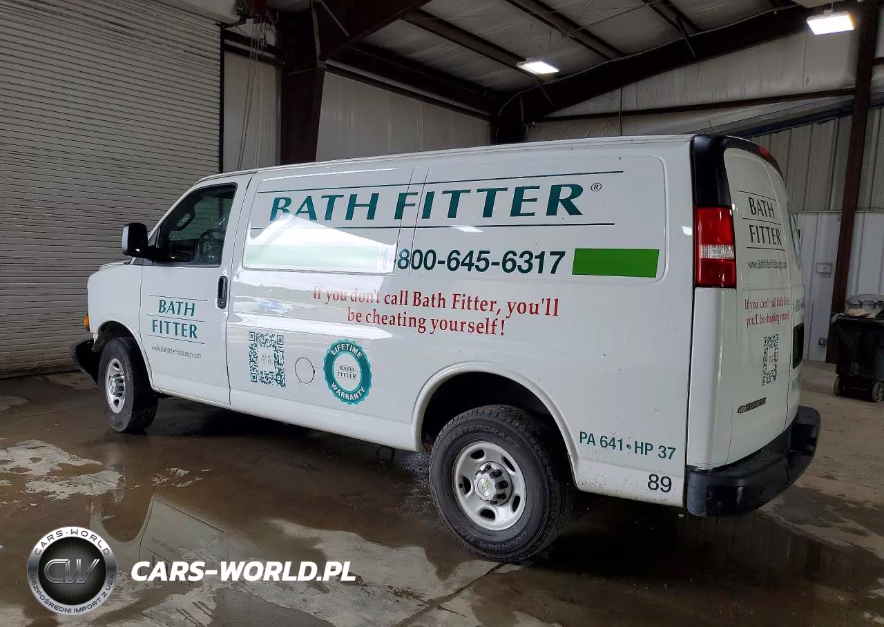 2023 Chevrolet Express G2500 VIN:1GCWGAFP3P1251289 - 2