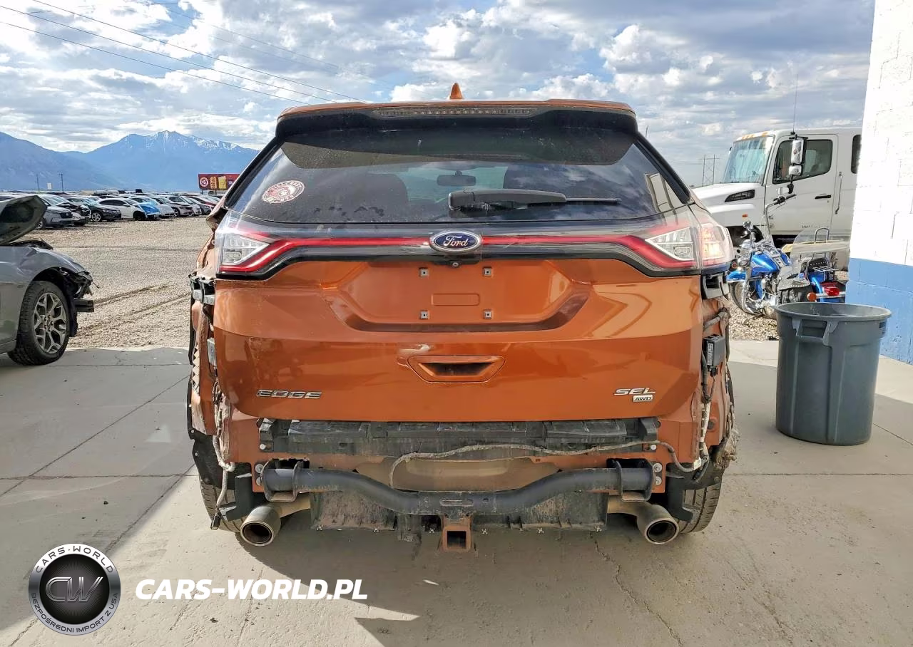 2017 Ford Edge Sel VIN:2FMPK4J86HBB46557 - 6