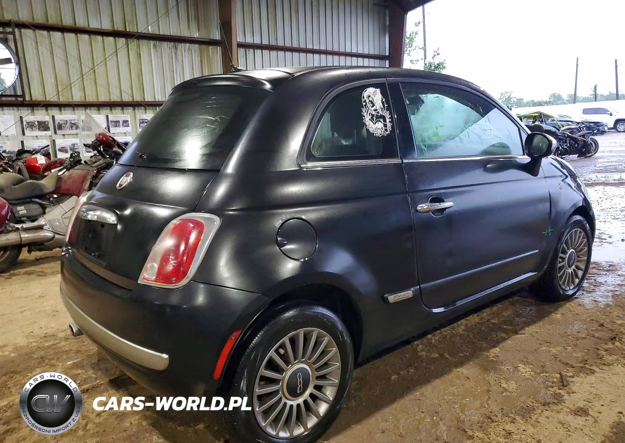 2012 Fiat 500 Lounge VIN:3C3CFFCR1CT385105 - 3
