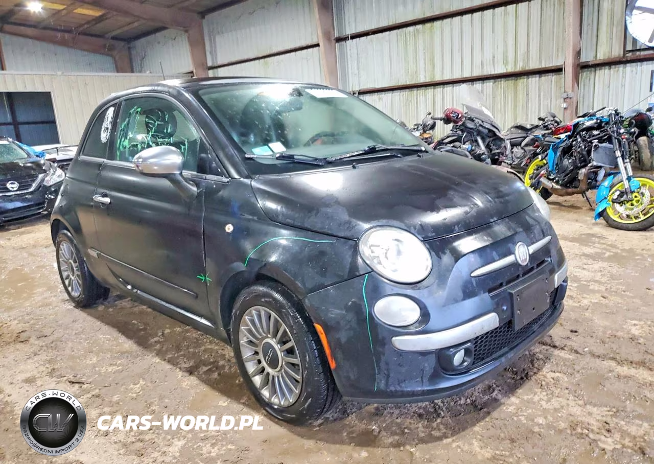 2012 Fiat 500 Lounge VIN:3C3CFFCR1CT385105 - 4