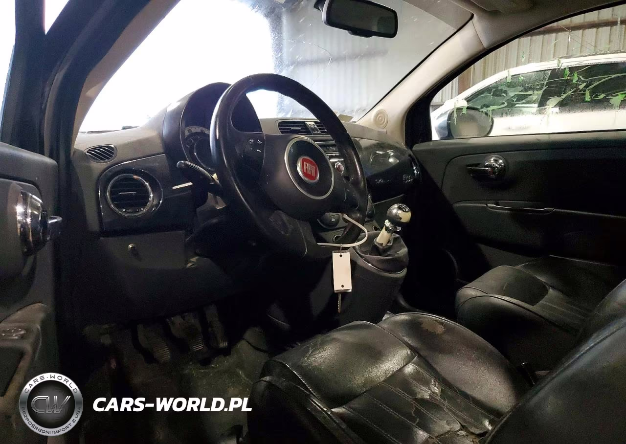 2012 Fiat 500 Lounge VIN:3C3CFFCR1CT385105 - 8