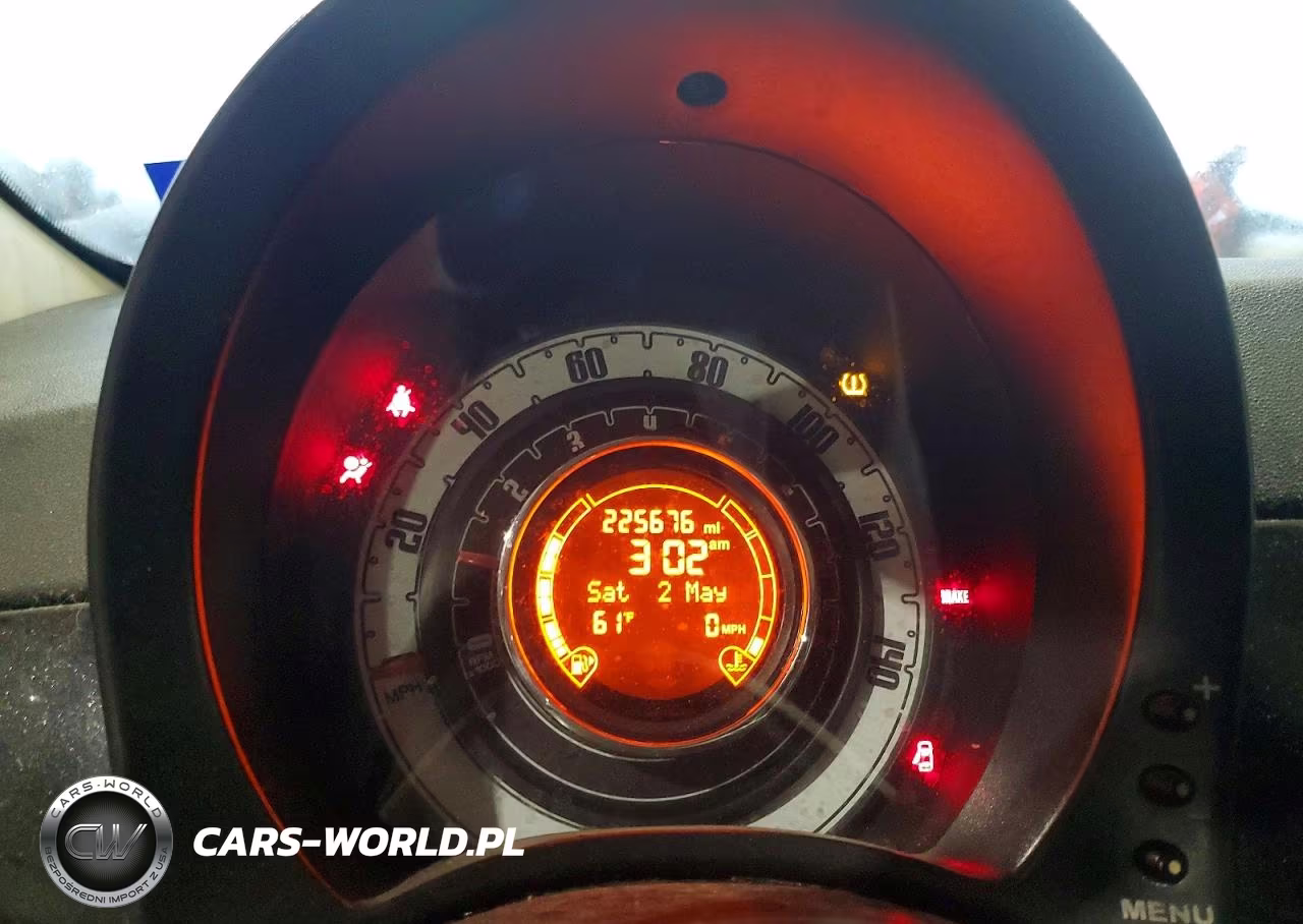 2012 Fiat 500 Lounge VIN:3C3CFFCR1CT385105 - 9
