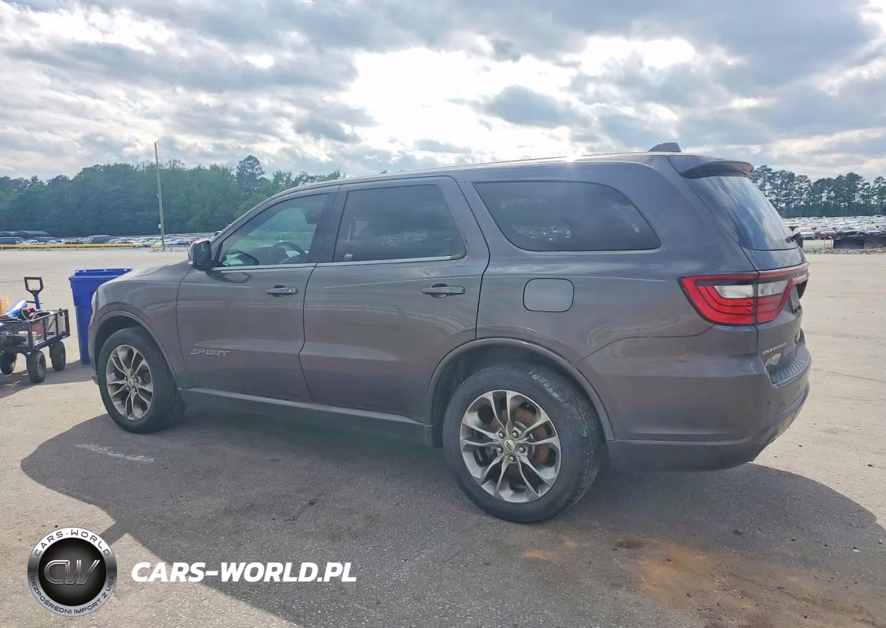 2019 Dodge Durango Gt VIN:1C4RDJDG0KC770421 - 2