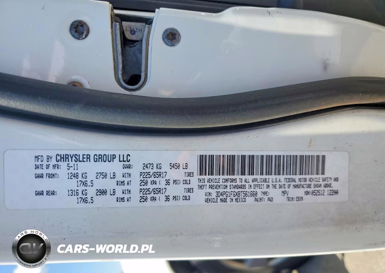 2011 Dodge Journey Mainstreet VIN:3D4PG1FGXBT561660 - 14