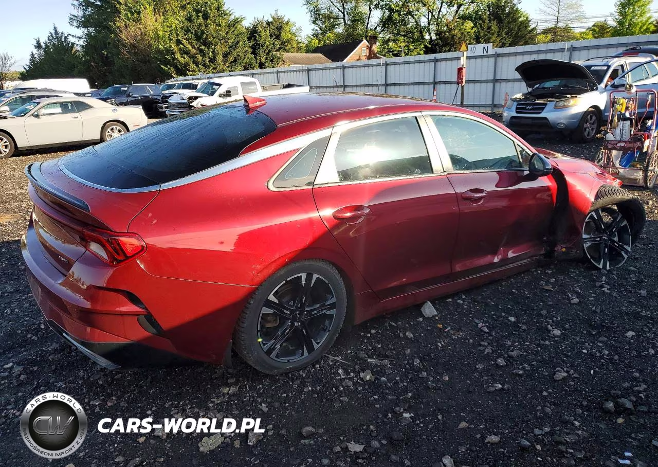 2022 Kia K5 Gt Line VIN:5XXG64J22NG095087 - 3