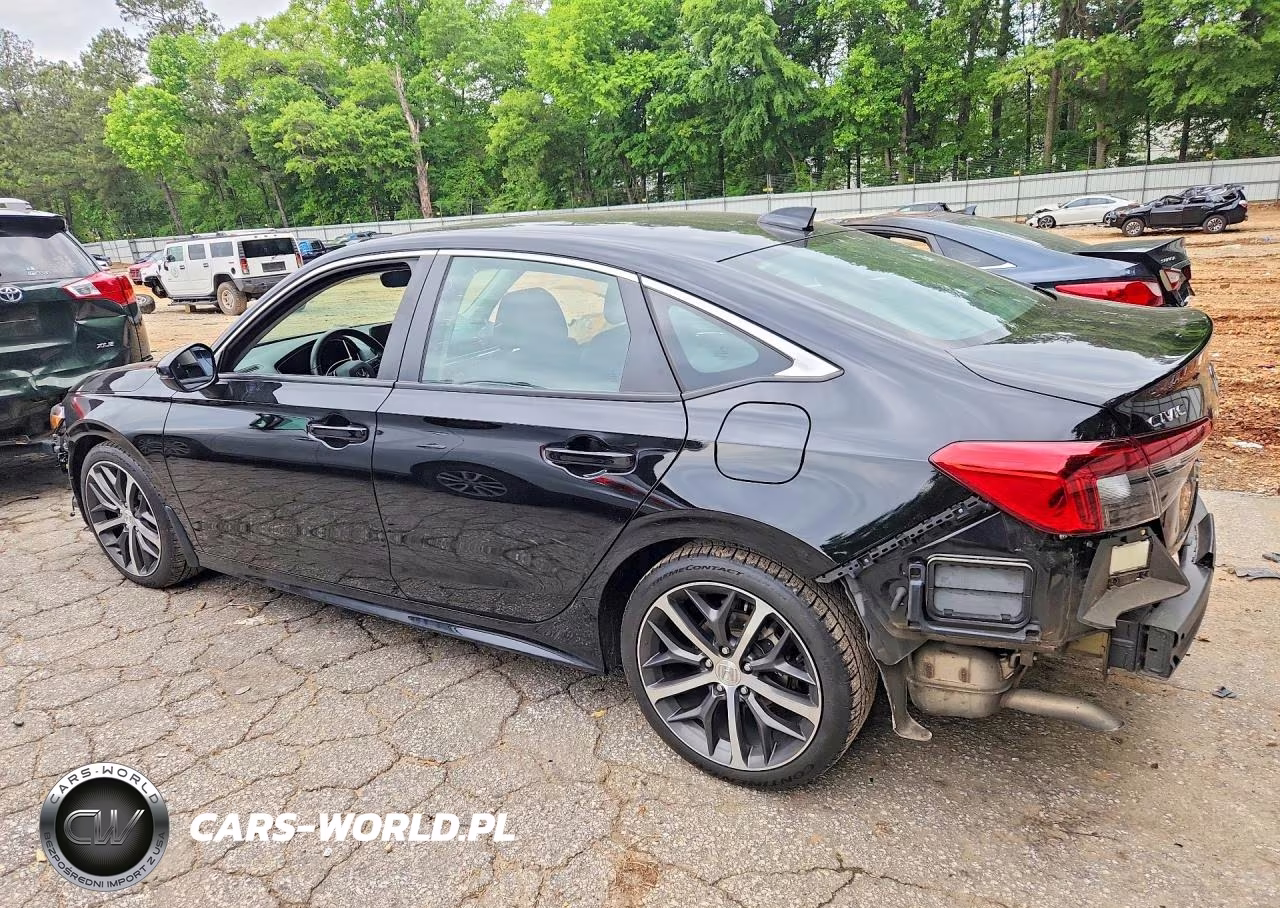 2022 Honda Civic Touring VIN:2HGFE1F95NH300192 - 2