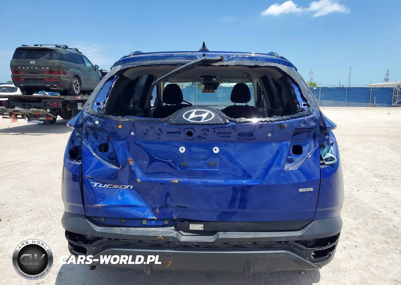 2024 Hyundai Tucson Sel VIN:5NMJBCDE6RH348713 - 6