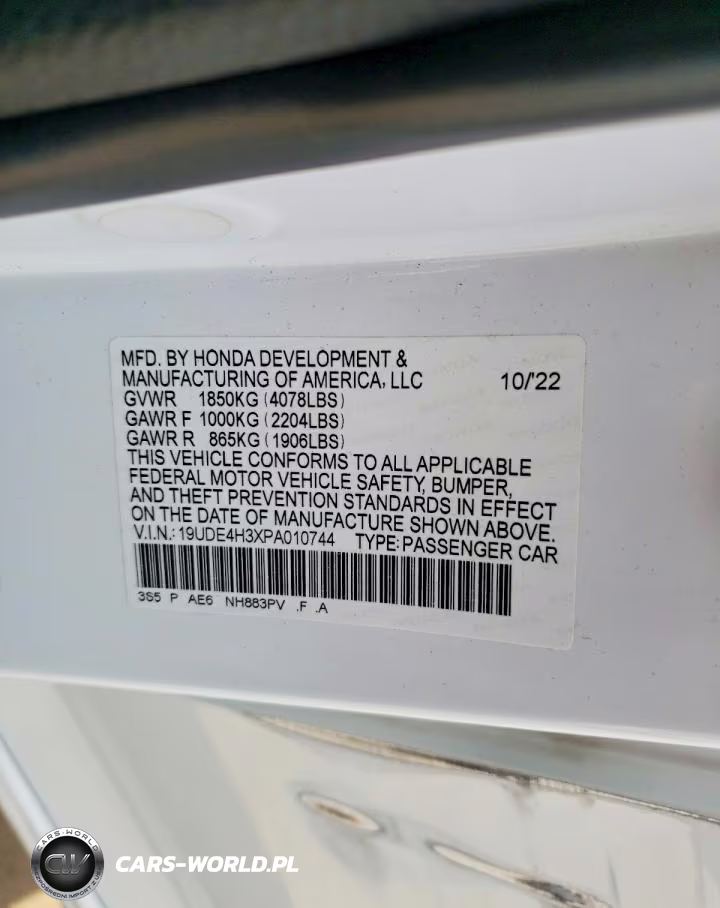 2023 Acura Integra A-Spec VIN:19UDE4H3XPA010744 - 12