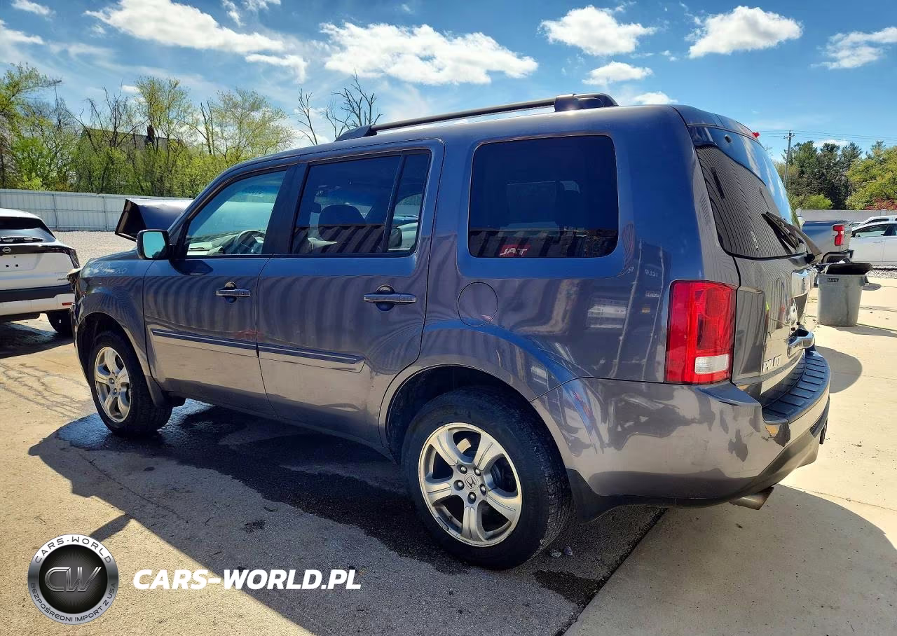 2015 Honda Pilot Exl VIN:5FNYF4H5XFB018380 - 2