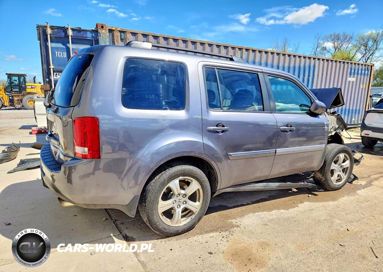 2015 Honda Pilot Exl VIN:5FNYF4H5XFB018380 - 3