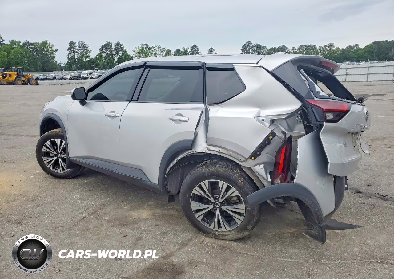 2021 Nissan Rogue Sv VIN:5N1AT3BA0MC784831 - 2