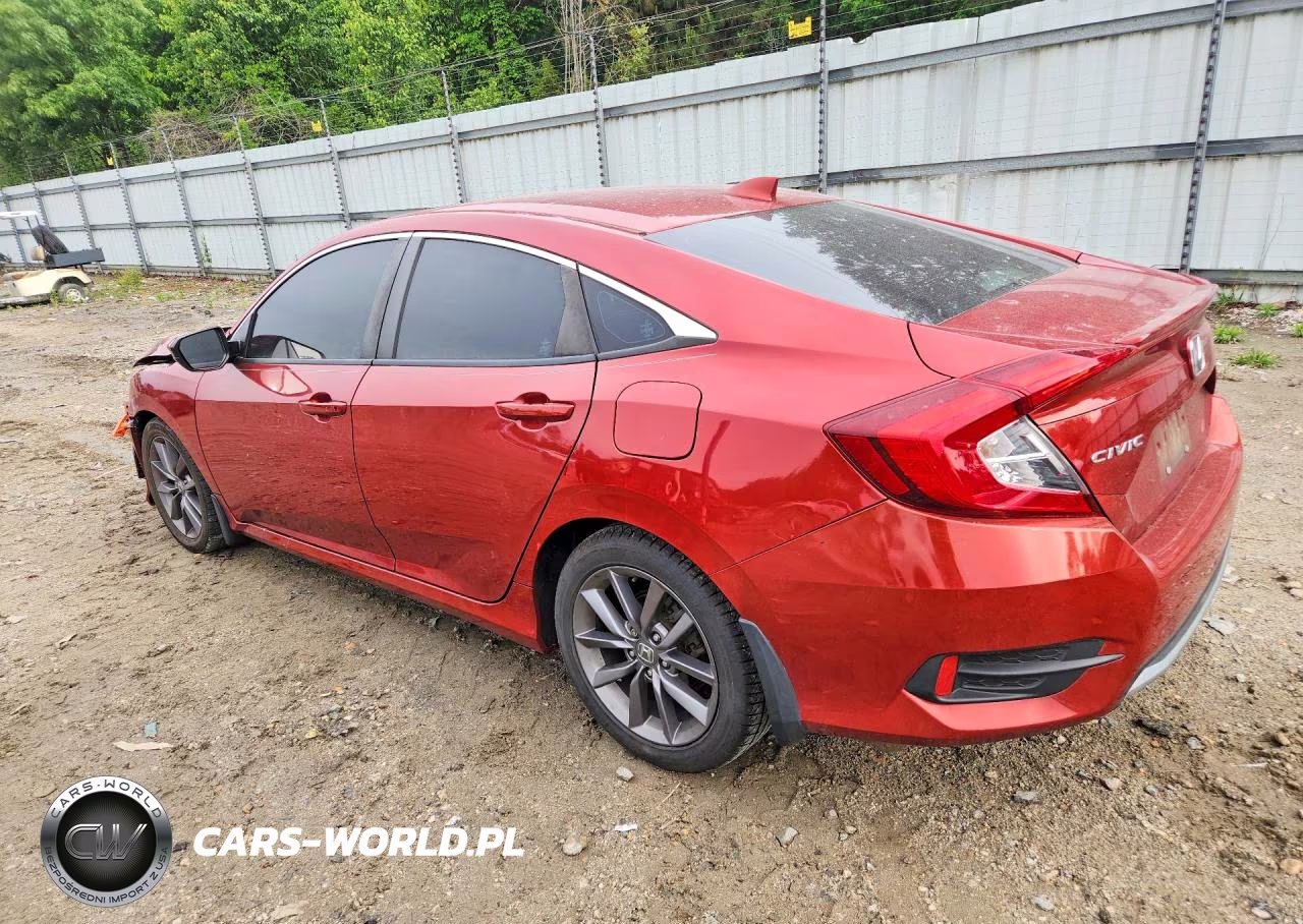 2020 Honda Civic Ex VIN:19XFC1F34LE202554 - 2