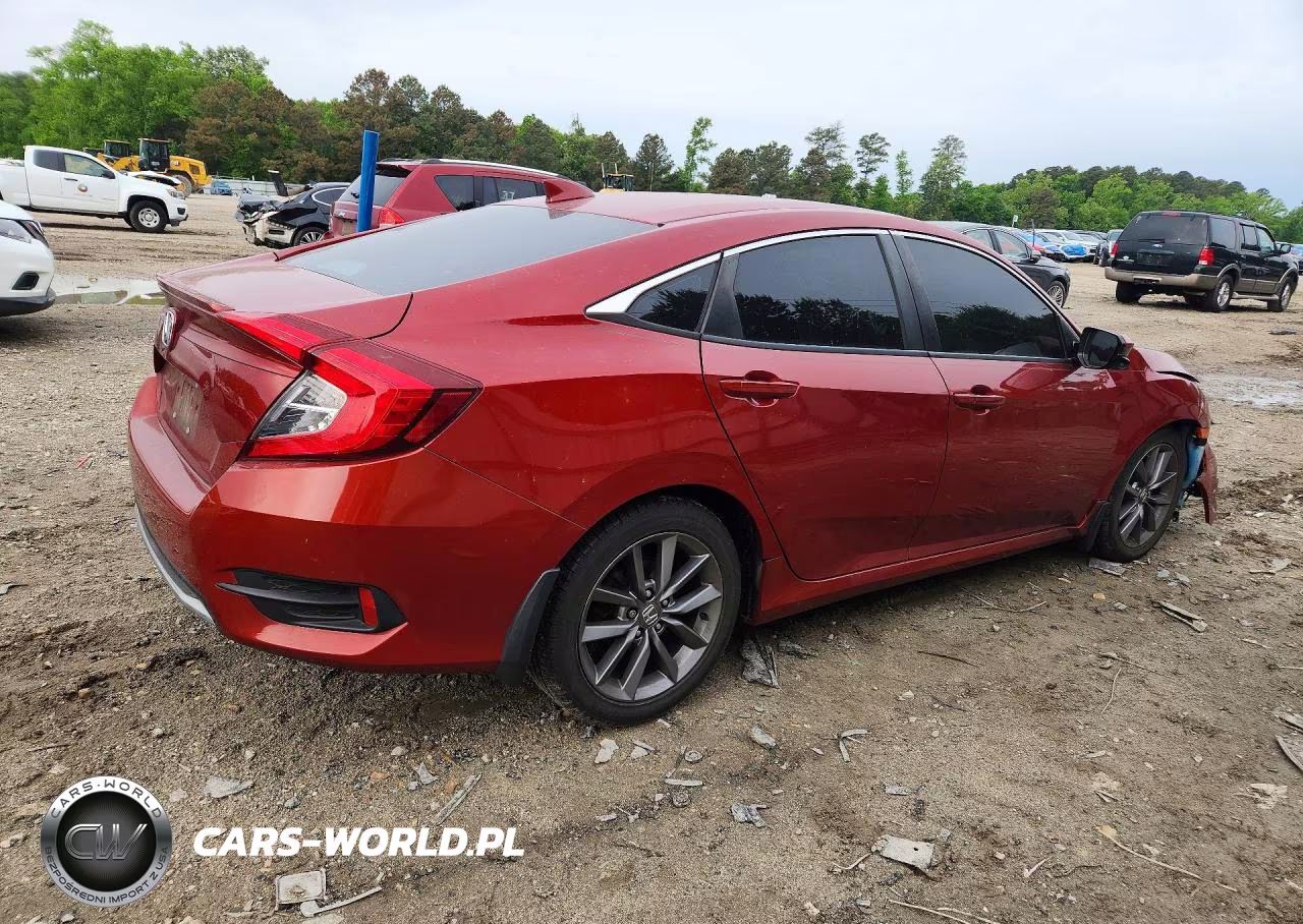 2020 Honda Civic Ex VIN:19XFC1F34LE202554 - 3