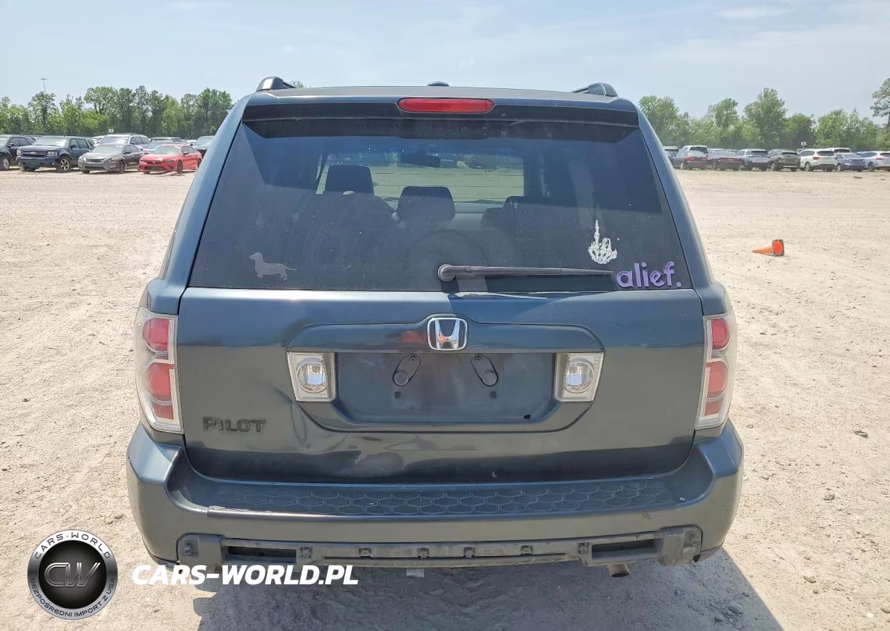 2006 Honda Pilot Ex VIN:5FNYF28686B010114 - 6