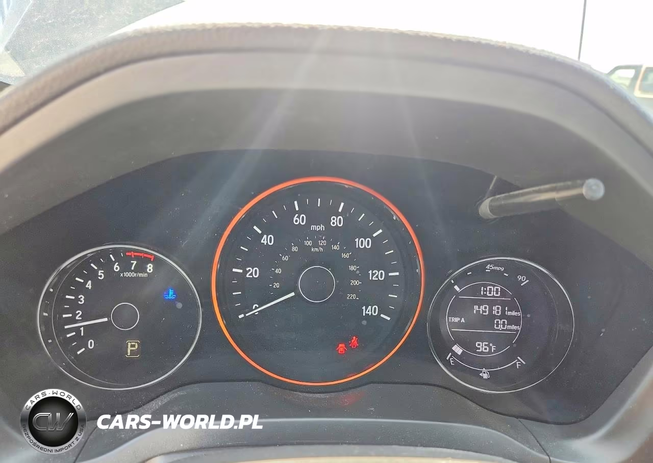 2016 Honda Hr-V Lx VIN:3CZRU5H38GM743031 - 9