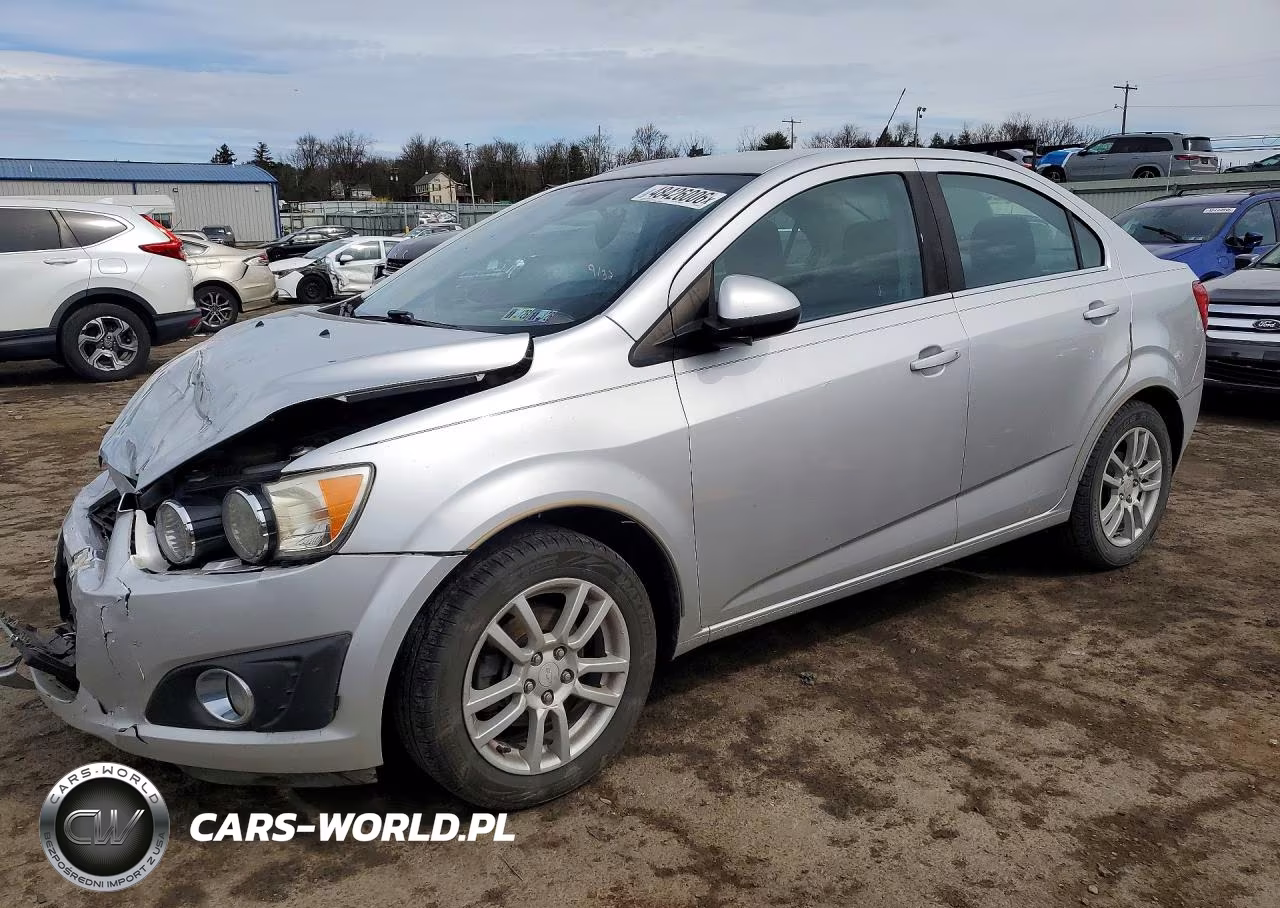2013 Chevrolet Sonic Lt VIN:1G1JC5SG4D4132642 - 1