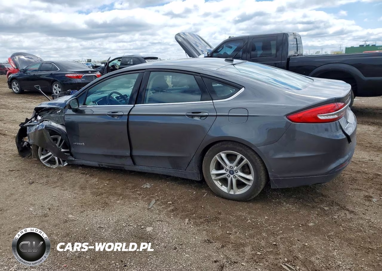 2018 Ford Fusion Se Hybrid VIN:3FA6P0LU6JR165594 - 2