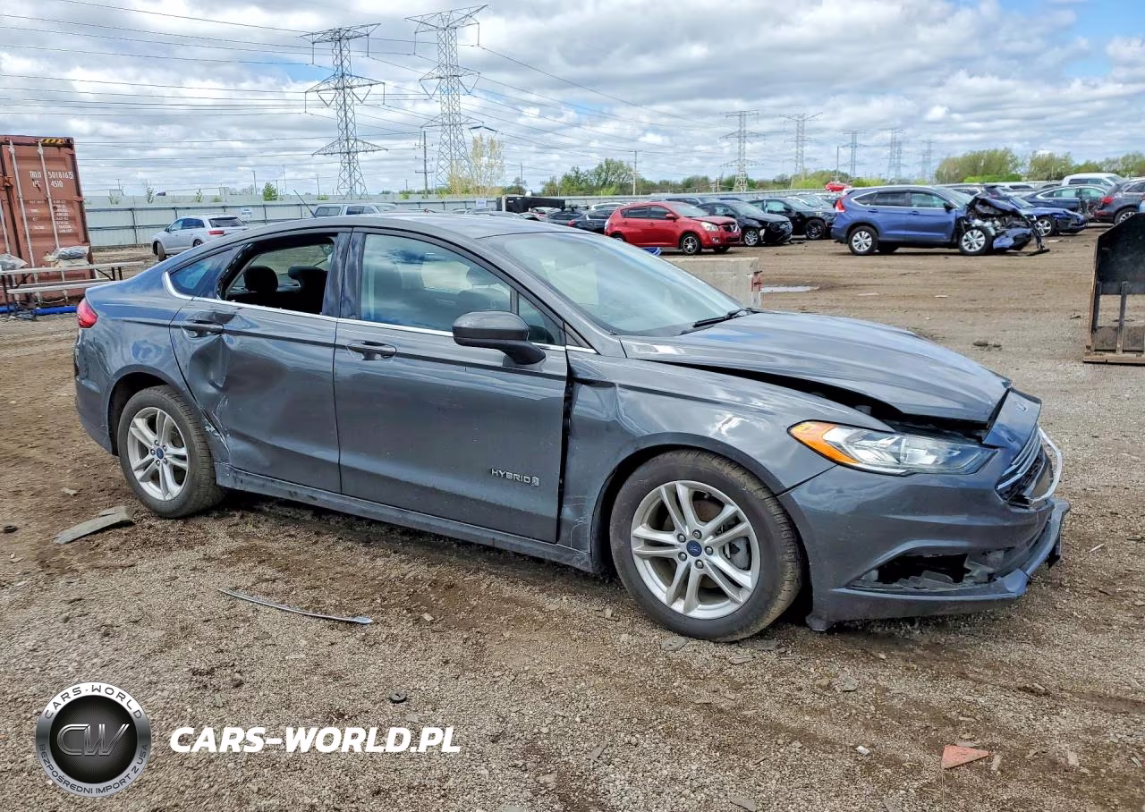 2018 Ford Fusion Se Hybrid VIN:3FA6P0LU6JR165594 - 4