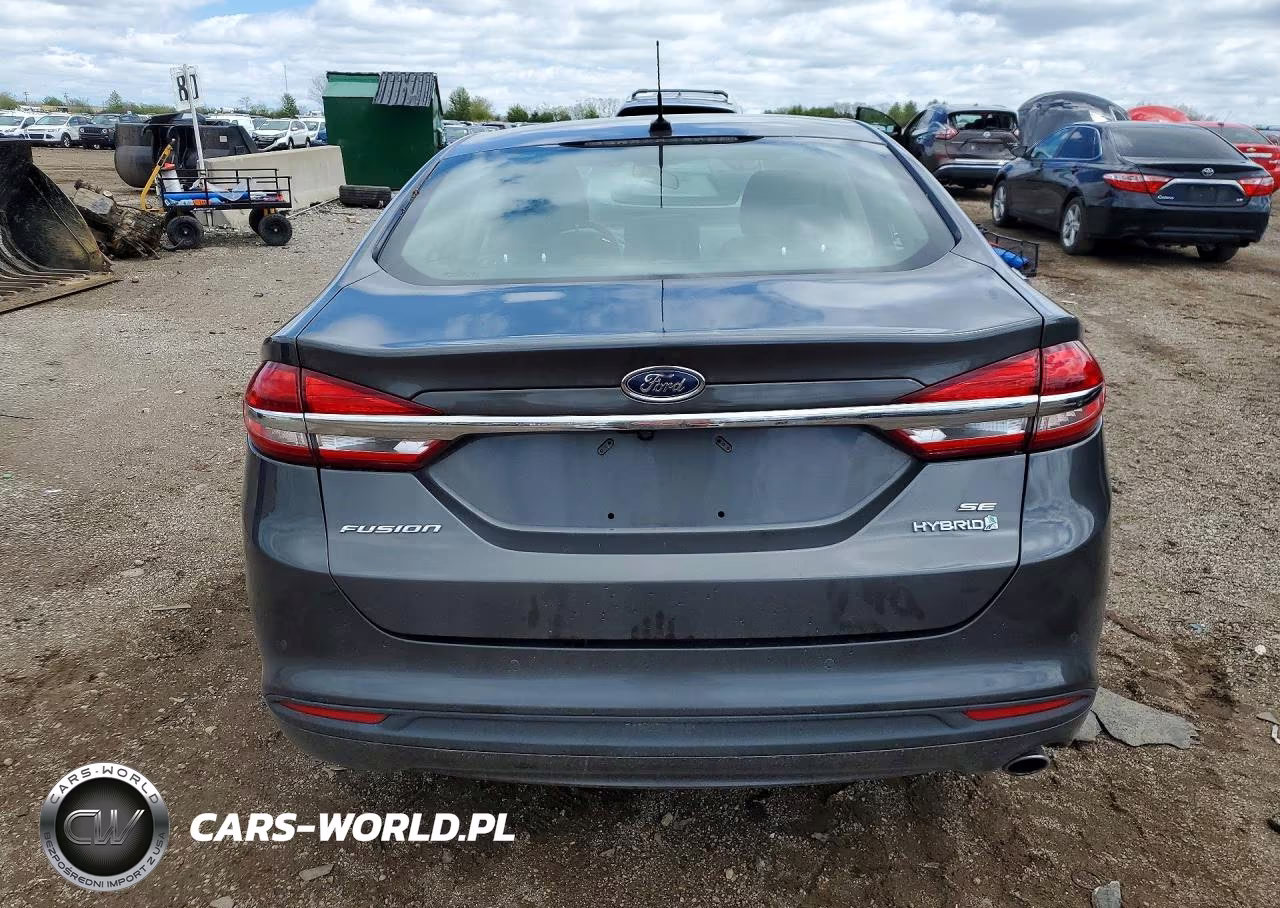 2018 Ford Fusion Se Hybrid VIN:3FA6P0LU6JR165594 - 6
