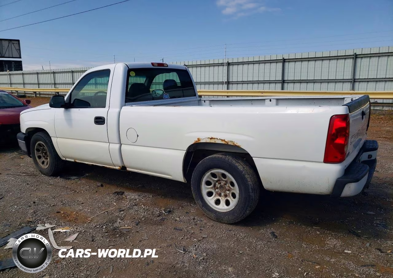 2007 Chevrolet Silverado C1500 Classic VIN:1GCEC14X77Z192646 - 2