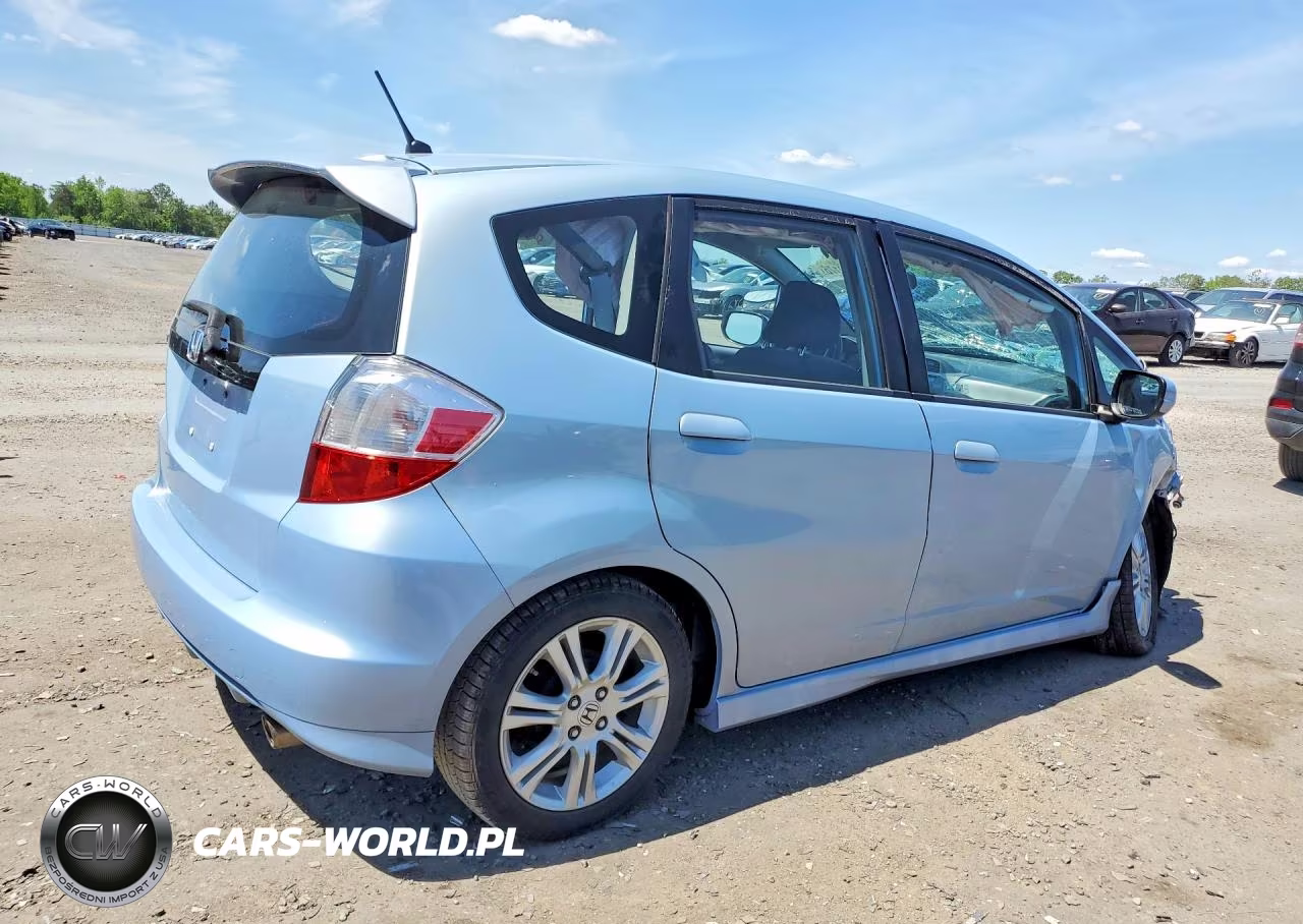 2010 Honda Fit Sport VIN:JHMGE8H49AC032904 - 3