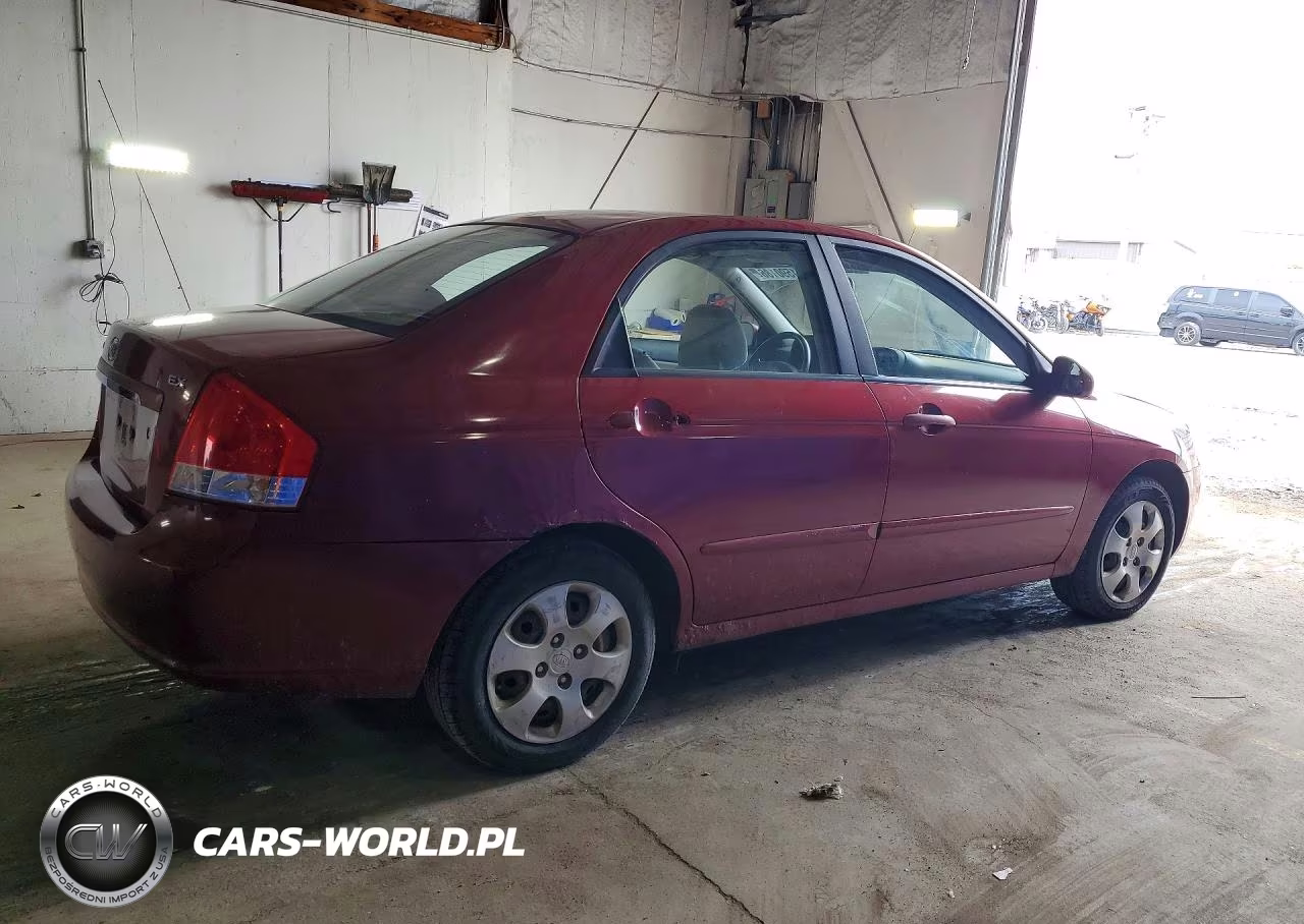 2009 Kia Spectra Lx VIN:KNAFE221595601737 - 3