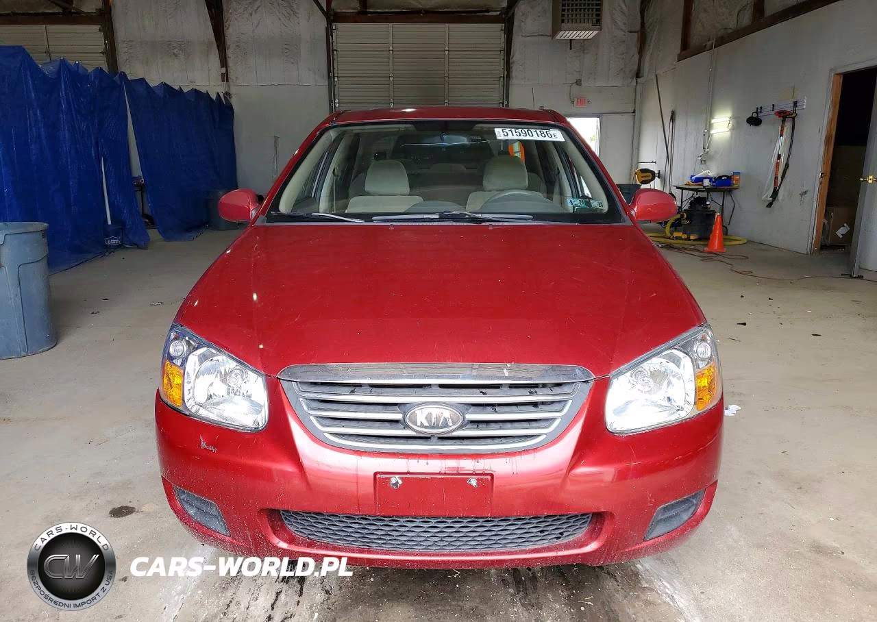 2009 Kia Spectra Lx VIN:KNAFE221595601737 - 5