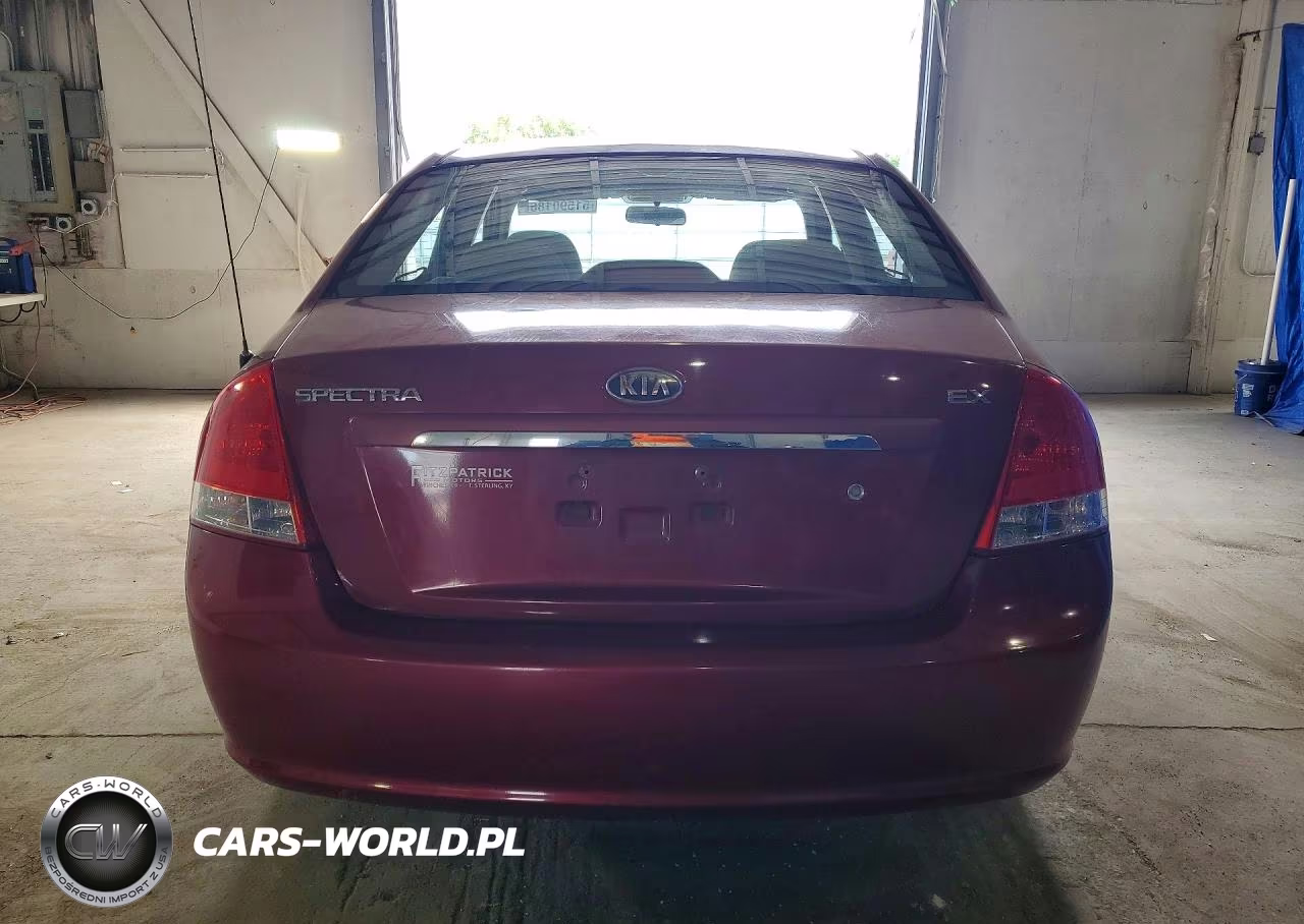 2009 Kia Spectra Lx VIN:KNAFE221595601737 - 6
