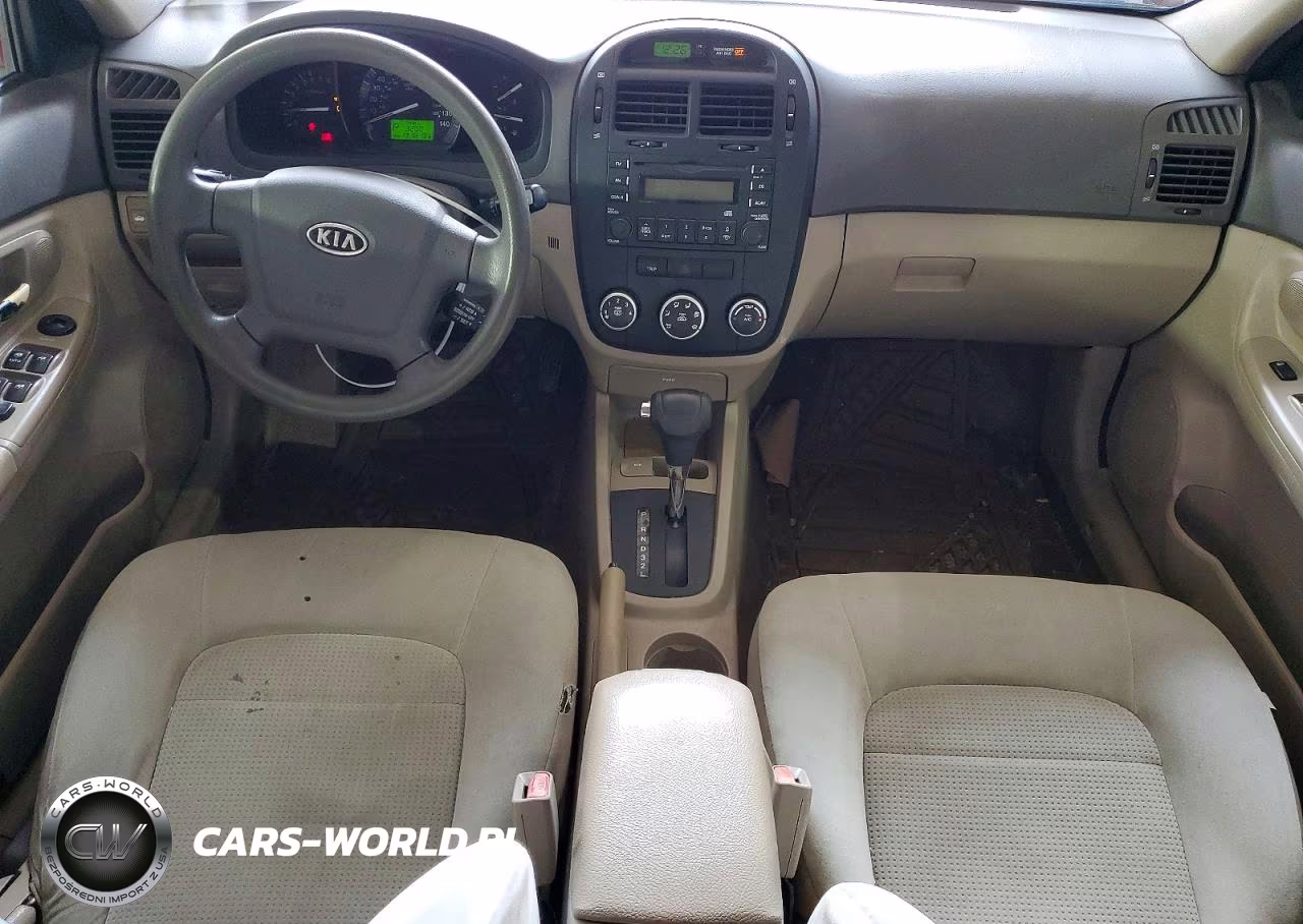 2009 Kia Spectra Lx VIN:KNAFE221595601737 - 8