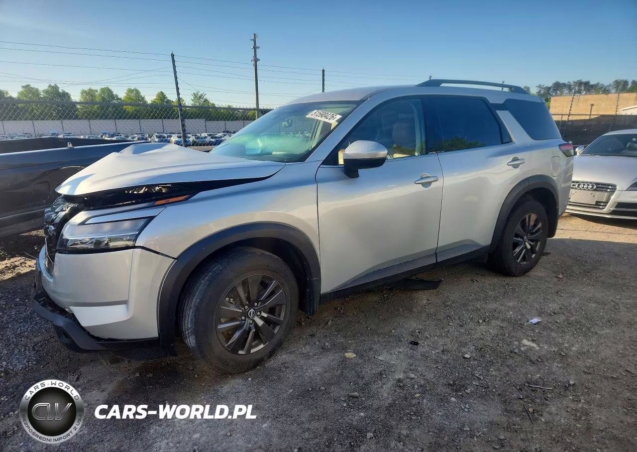 2022 Nissan Pathfinder Sv VIN:5N1DR3BC9NC211263 - 1