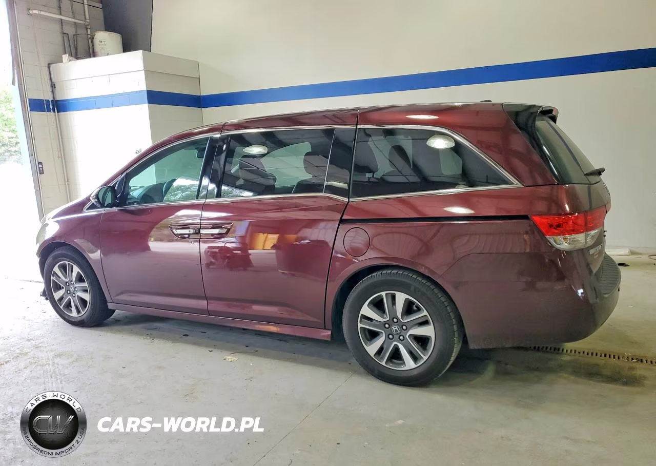 2015 Honda Odyssey Touring VIN:5FNRL5H90FB102276 - 2