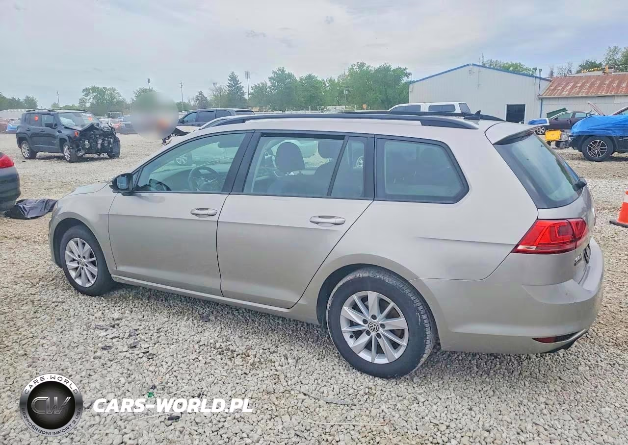 2017 Volkswagen Golf Sportwagen S VIN:3VWC17AU2HM523952 - 2