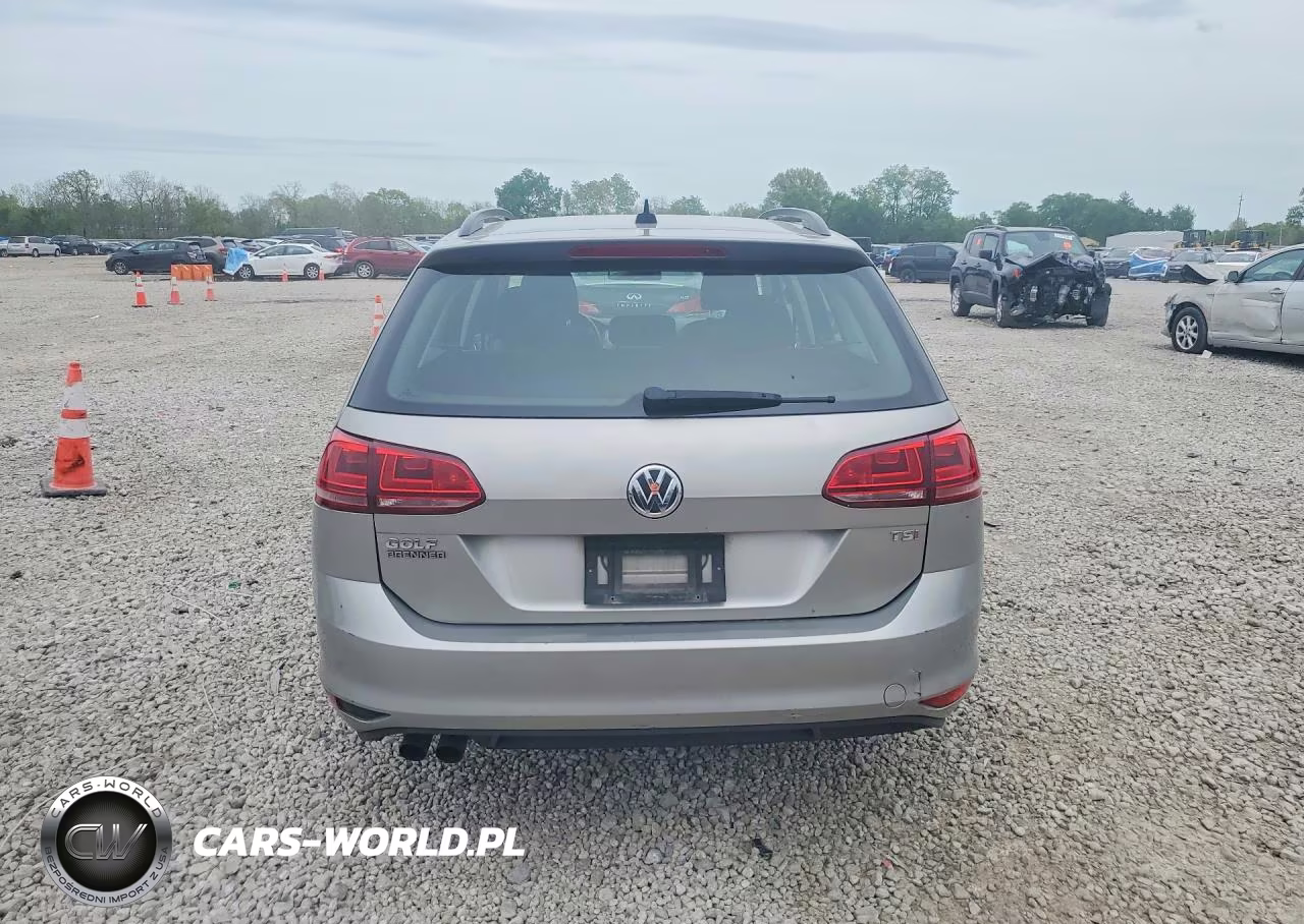 2017 Volkswagen Golf Sportwagen S VIN:3VWC17AU2HM523952 - 6