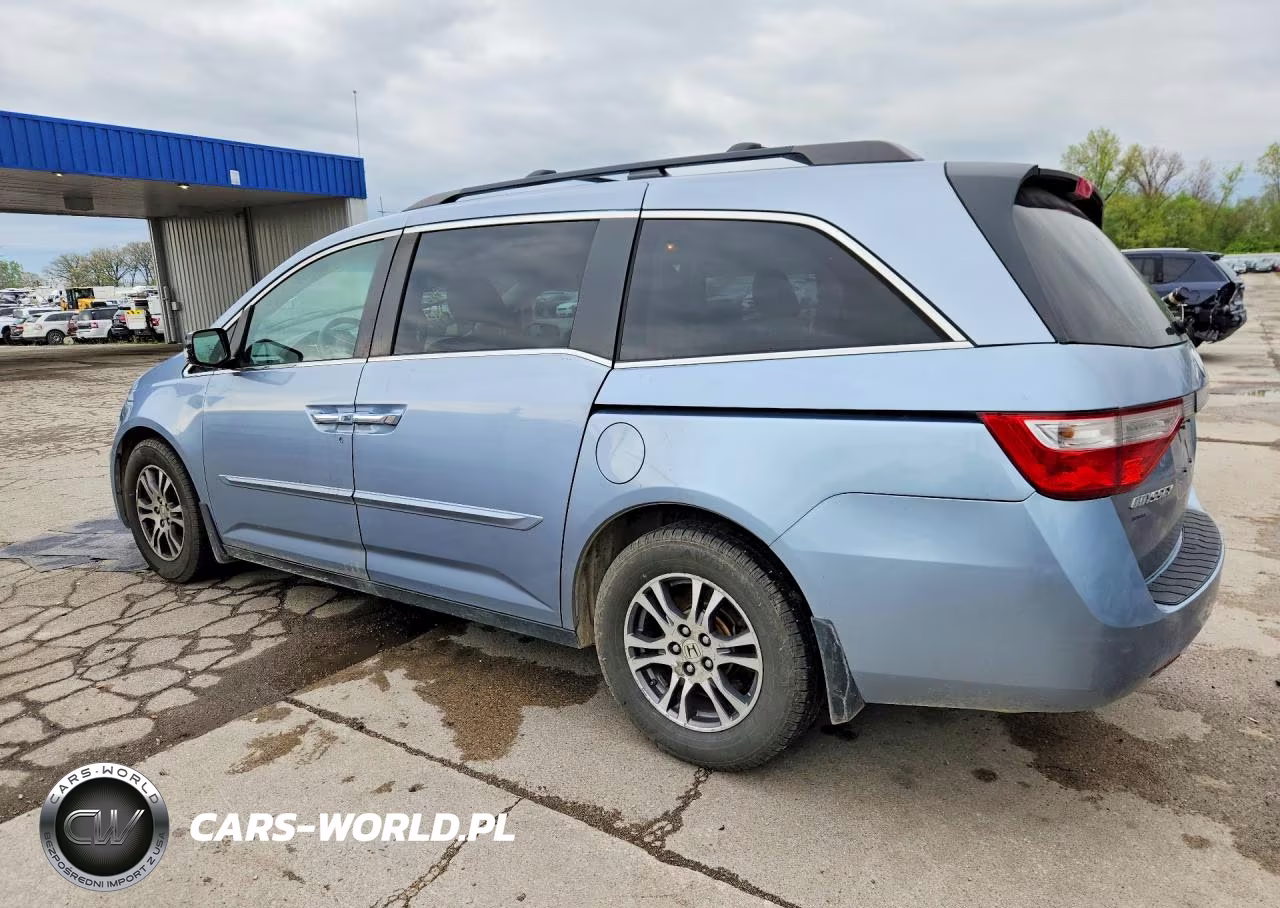 2011 Honda Odyssey Exl VIN:5FNRL5H62BB080555 - 2