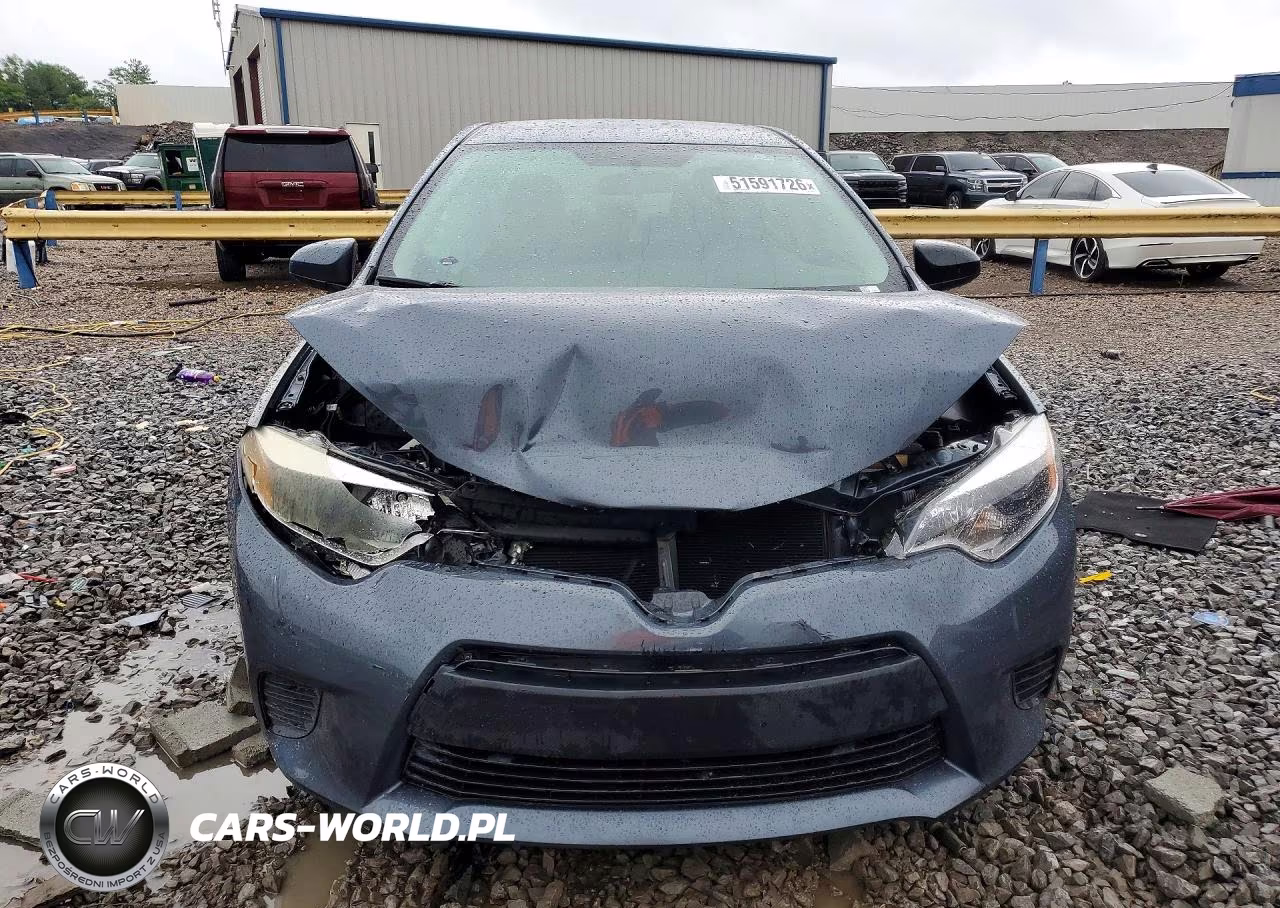 2015 Toyota Corolla L VIN:2T1BURHEXFC348694 - 5
