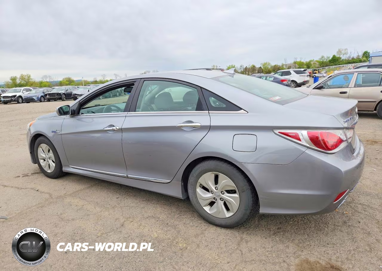 2014 Hyundai Sonata Hybrid VIN:KMHEC4A48EA117702 - 2
