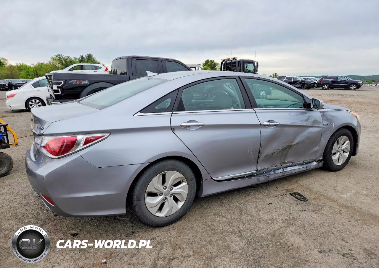 2014 Hyundai Sonata Hybrid VIN:KMHEC4A48EA117702 - 3