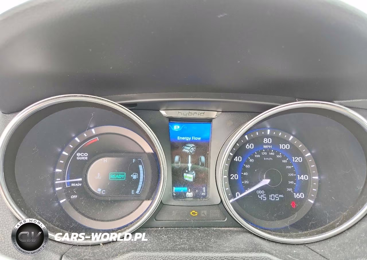 2014 Hyundai Sonata Hybrid VIN:KMHEC4A48EA117702 - 9