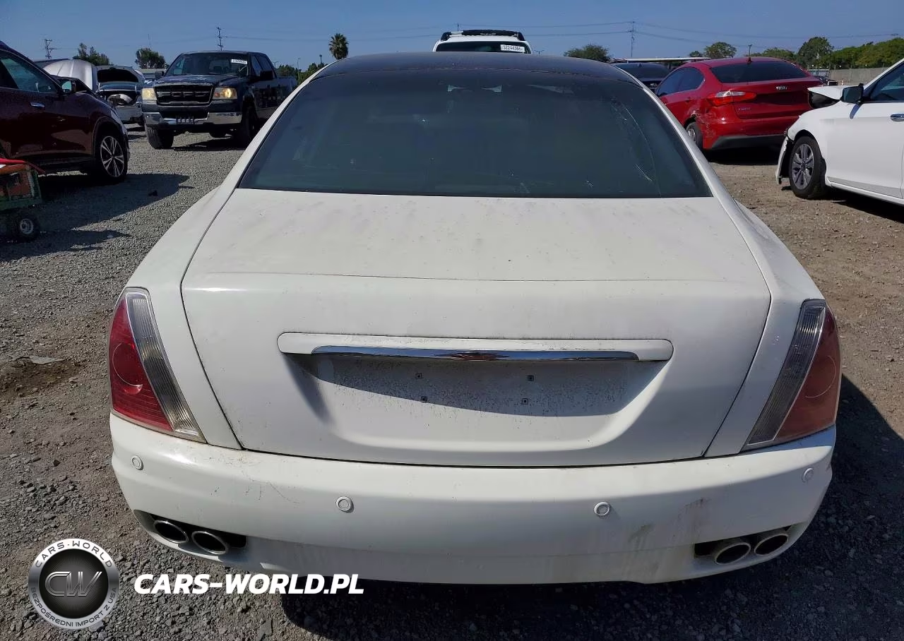 2007 Maserati Quattroporte M139 VIN:ZAMFE39A570032263 - 6
